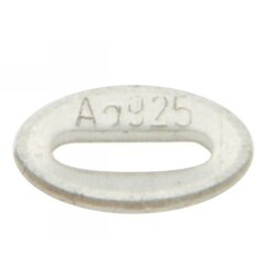 Stempelöse oval gestempelt 925