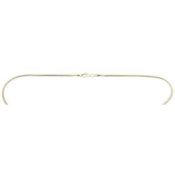 Collier Schlangenkette Ø 2,4 mm 50 cm Silber