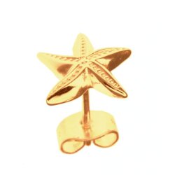 Ohrstecker Seestern 585/- gelb