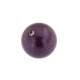 Muschelperle rund agb. Ø 12,0 mm violett