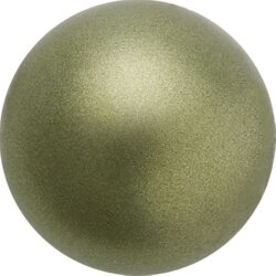 Muschelperle rund agb. Ø 5,0 mm moosgrün