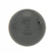 Muschelperle rund agb. Ø 5,0 mm dunkelgrau