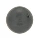 Muschelperle rund agb. Ø 5,0 mm dunkelgrau