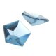 Synth. Aquamarin fünfeck 8 x 8 mm