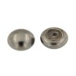 Imit. Perle button agb. Ø 8,0 mm dunkelgrau