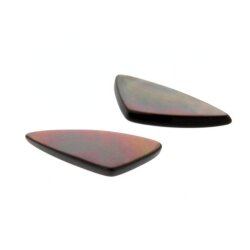 Perlmutt schwarz trillion gemugelt 8 x 4 mm
