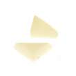 Perlmutt weiß dreieck Platte 8,3 x 3,8 mm