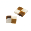 Perlmutt mit Inlay carre gemugelt 6 x 6 mm