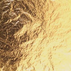 Design Metall Blättchen 140 x 140 mm gold