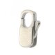 Karabiner Guss flach Öse quer 9 mm Silber