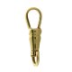 Karabiner für Uhrenkette 20,7 mm 585/- gelb