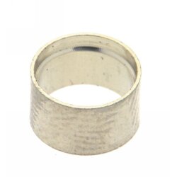 Zargenfassung rund Ø 2,75 mm 585/- weiß