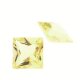 Lemonquarz carre princess cut 10 x 10 mm