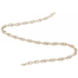 Doppelankerkette 0,45 x 2,2 mm Silber