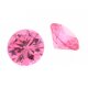 Zirkonia pink Brillantschliff