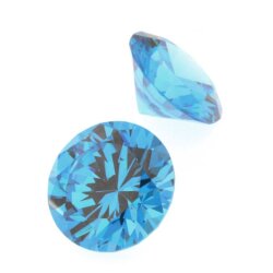 Zirkonia swiss blue Brillantschliff