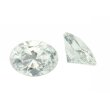 Zirkonia weiß oval 5 x 3 mm