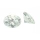 Zirkonia weiß oval 12 x 10 mm
