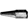 Polierzange 140 mm 5 - 7 mm