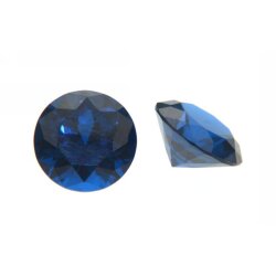 Synth. Blau Spinell Ø 1,0 mm
