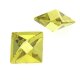 Zirk. peridot carre doppelpyramide fac. 15 x 15 mm