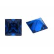 Synth. Blau Spinell carre princess cut 8 x 8 mm