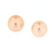 SW Zuchtperle orange rund dgb. Ø 5,5 - 6,0 mm