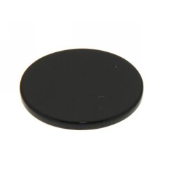 Ringstein oval flach 14 x 12 mm Onyx