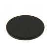 Ringstein oval flach 14 x 12 mm Onyx
