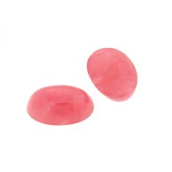 Cabochon oval 10 x 5 mm Rhodochrosit