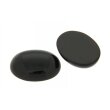 Cabochon oval 12 x 10 mm Onyx
