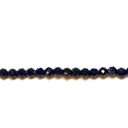 Blaufluss Strang Ø 2,0 mm facettiert