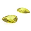 Zirk. peridot tropfen zweis. Rautenschliff 28 x 18 mm