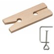 Laubsägetischchen mit Zwinge 70 mm