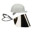 Hitzeschutzhelm mit Scheibe