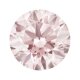 Zirkonia pale rose Brillantschliff