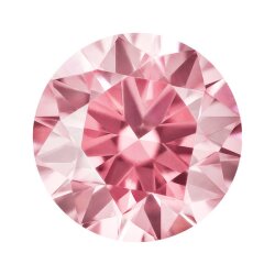 Zirkonia rose Brillantschliff