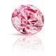 Zirkonia rose Brillantschliff
