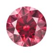 Zirkonia deep pink Brillantschliff