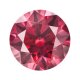 Zirkonia deep pink Brillantschliff