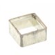 Zargenfassung carre 2 x 2 mm Silber