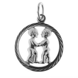 Tierkreiszeichen Zwillinge Silber